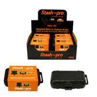 Premium Akrylowy Metal Stash Pro Car Hidden Storage Futerał z silnym magnetycznym 3 rozmiarami Wyświetlanie pakowania hurtownie