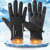 Ski handskar 1pair vinter sbr vattentät beläggning termisk pekskärm vindtät varmt för utomhus sport cykling och skidåkning
