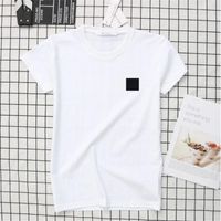 2021Summer Homens Mulheres Camiseta Casual Loose Sleevehigh Quality T-shirts
