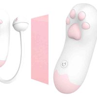 Nexy Vibrateurs App vibrateur G-Spot Stimulation Clitoral Massage Vagina Ball 10 Fréquence Vibrant Oeuf Femelle Masturbation Cat Paw Palm Sex Toy 1215