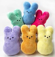 15cm Cross- border new product PEEPS Easter bunny doll plush ...