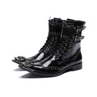 Compre al por mayor Botas Militares Negras Para Hombres de bajo precio \u0026 de  calidad con envío gratuito | Es.DHgate