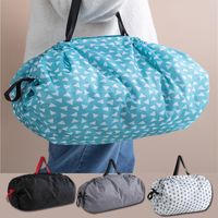 Saklama Torbaları Kadın Taşınabilir Çanta Seyahat için Katlanabilir Büyük Kapasiteli Süpermarket Alışveriş Çanta Yıkanabilir Yeniden Kullanılabilir Bakkal