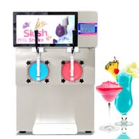 Kolice Ticari Mutfak Bar Margarita Kokteyl Milkshake Maker Dondurulmuş İçecek Yapımı Makinesi Slush Makinesi