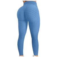 DHL Navio Sexy Yoga calças fitness leggings jacquard esportes legging feminino corredor calças alta cintura apertada yj005