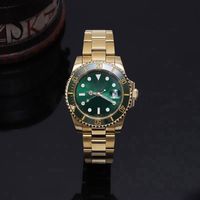 top watch high quality 18K gold case 40MM ceramic ring sapphire glass automatic movement 3 styles choose free postage