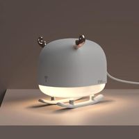 Befeuchter Schlitten Hirsch Luftbefeuchter Kreative Mini Atmosphäre Lampe USB Fog Desktop Mute Nette Geschenk