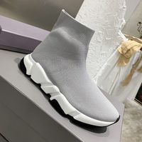 Erkek Botları Hızlı Yüksek Kalite Tasarımcı Lüks 2021 Klasik Streç Çorap Spor Kadın Rahat Ayakkabılar Kalın Tabela Ağız Boyutu 35-45 Set