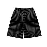 Shorts pour hommes 2021 Été Beach Beach Grand Taille Visuelle Visual Art Pantalon imprimé 3D