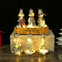 Christmas Party Crystal LED luci decorazione decorazione a forma di albero di cristma ornamento diy compleanno banchetto decorazioni decorazioni prodotti all'ingrosso
