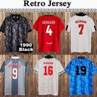 1980 KEEGAN Retro Mens Soccer Jerseys BECKHAM OWEN SCHOLES S...