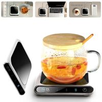 Smart 55 ° постоянная температура Нагревательная прокладка, интеллектуальное употребление питья, портативный чай для чая USB
