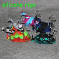 Submarine Shape Portable Silicone Water Pipes Bongs hookahs ...
