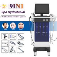 8 In 1 Water Dermabrasion Machine Led Facial Mask Deep Water Jet Hydro Diamond Facial Clean For Salon Use Ups