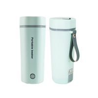 Electric Mini Water Bottle Portable Kettle Travel for Boiling Water Auto Shut-off 12OZ/350ML