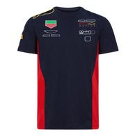 F1 Yarış Takım Elbise Erkek Kısa Kollu Yaka Polo Gömlek Motosiklet Takımı T-Shirt Araba Tulum Logo Özelleştirme