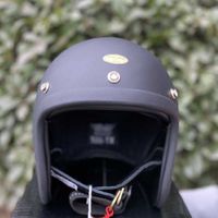 클래식 빈티지 매트 블랙 오토바이 오픈 헬멧 모터 오토바이 카스코 Q0630