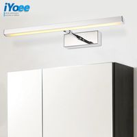 Wall Lamp Modern Bathroom LED Backlit Mirror Sconce Light Fixtures Bedroom Decoration Salon Makeup Vanity Lamps