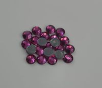 DMC Amethyst One Pack SS6-SS30 Glass Crystal Stones Best Strass Hot Fix Rhinestones For Clothing Wholesale DMC