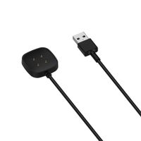 Dock Station Charger Adapter USB Charging Cable Base Cord Wire for Fitbit Sense or Versa 3 Smartwatch Versa3 Smart Watch Accessory Factory
