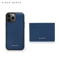 Card Holders Hiram Beron Leather Wallet Case For Iphone 13 12 11 Pro Max Luxury Gift Holiday Dropship