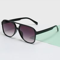 Sonnenbrille Goggle UV400 für Männer Frauen Übergroße Rechteck Mode Designer Fahren Sonnenbrille 2022 Retro Tönen