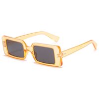 Vintage Small Square Sunglasses Women Sexy Clear Orange Rectangle Sun Glasses For Female Fashion Shades UV400