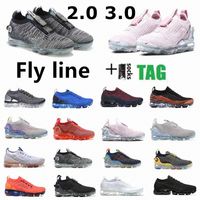 2022 Designer Shoes de corrida 3.0 2.0 homens Mulheres Atlanta III Black Runner Trainers Sneakers Esportes ao ar livre