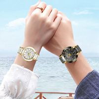 Armbanduhren Luxus Lige Liebhaber Uhren für Männer und Frauen Einfache Freizeit Quarz Armbanduhr Wasserdichte Sport Datum Uhr Paar Uhr Geschenk 2021