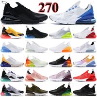 Nike Air Max 270 Mulheres Homens Running Shoes Airmax 270s EUA Arco-íris Universidade Blue Seja Verdadeiro Cacto Mens Exterior Treinadores Sneakers Andando Jogging