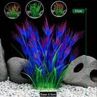 16 styles optional artificial aquarium decoration fish tank water plant grass ornament decor background