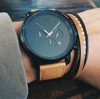 2021 роскошные MV кварцевые часы влюбленные часы часов мужчины платье часы кожаные золотые наручные часы мода браслет случайные спортивные часы