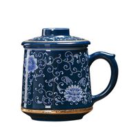 Кружки jingdezhen 999 Серебряная чай кружка эмаль керамический кофе старинные чашки офис мастер воды кубки ремесла коллекция как рождественский подарок