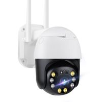 Wifi Kamera 360 Açık Güvenlik Kablosuz Hız Dome 4X Zoom Uzaktan Kumanda Mini AI Otomatik İzleme IP Kameralar