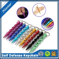 Liga de alumínio auto defesa keychain de metal caneta tática ferramentas de mão portátil resistente e durável para meninas senhoras aviação janela disjuntores