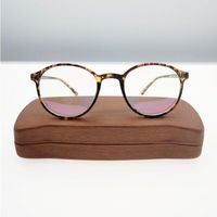 Fashion Sunglasses Frames 20222 Women Glasses Frame Men Eyeglasses Vintage Round Clear Lens Optical Spectacle Transparent