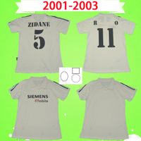 100 عام 1902 ريترو لكرة القدم جيرسي 2001 2002 2003 ريال زيدان فيجو راؤول مدريد لكرة القدم قميص 01 02 03 خمر 100 أعلى جودة مع بقع