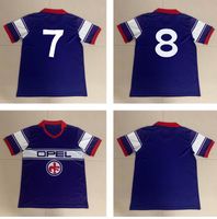 1984 1985 Fiorentina Retro Soccer Jerseys Vintage 84 85 Casa Roxo Gabriel Futebol Camisas Batistuta Uniformes Maglia da Calcio Branco