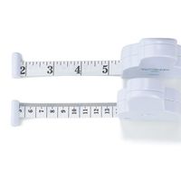 Tape mäter 60 tum / 150 cm utdragbara mätband för kropps midja hip bustarmar och mer # bwt-011