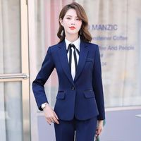 Compre al por mayor Pantalon Formal Negro Traje Mujer de bajo precio \u0026 de  calidad con envío gratuito | Es.DHgate