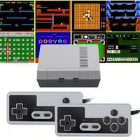 لعبة اللاعبين المحمولة 8 بت الرجعية الحنين المضيف مصغرة NES عائلة التلفزيون وحدة المدمج في 342 games محمول fc av إخراج لعبة فيديو