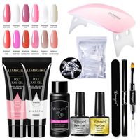 Limegirl 15ml Poly Extension Nail Gel Kit All For Manicure S...