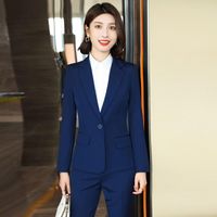 Wholesale Winter White Pant Suit Women 