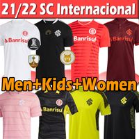 21/22 SC Internacional Futbol Formaları Fanlar Oyuncu Sürümü Brezilya Spor Camisa Guerrero T.Galhardo 30. Yıldönümü Kadınlar Masculino Feminino Futbol Gömlek 2021