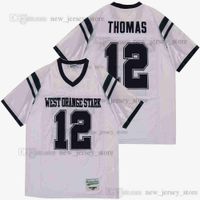 Movie EARL THOMAS #12 HIGH SCHOOL Jersey Custom DIY Design Stitched College Football Jerseys