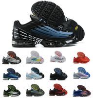 TN زائد 3 III ضبط أحذية الجري chaussures أعلى جودة الثلاثي الأبيض الأسود hyper الأزرق الأخضر og نيون رجل إمرأة رياضة العدائين الرياضة