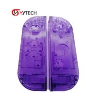 SYYTECH-Gehäuse verkaufen Farbe Ersatzschale deckt mittelrahmen transparente Fälle für Nintendo Switch Controller-Spiel Zubehör ab