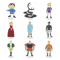 Japan Anime Ranking Of Kings Bojji Acrylic Figures Stand Model Plate Cartoon Print Standing Sign Collection Keychain Desk Decor