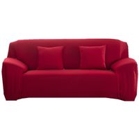 1 2 3 4 sits soffa täcker spandex modern elastisk polyester solid soffa slipcover stol möbler beskyddare vardagsrum 6 färger 471 v2