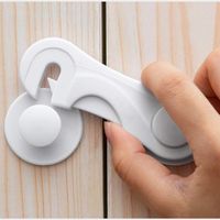 Carriers, Slings & Backpacks Child Safety Cabinet Locks 3 Pcs lot Baby Infant Toddler Proofing Kitchen With Strong Adhesive Tape